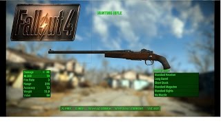 Fallout 4 Guide  Hunting Rifle Location  PC ULTRA 1080p HD [upl. by Dygert337]