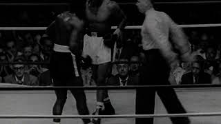 Ezzard Charles vs Jersey Joe Walcott I Restoration [upl. by Rip]