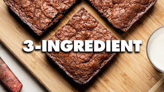 3 Ingredient Brownies [upl. by Staffan]