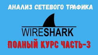 Wireshark Полный курс Часть 3 wireshark анализтрафика [upl. by Elnora]