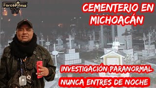 🎥EXPLORACION PARANORMAL CEMENTERIO CAPULA MICHOACÁN 👻💀👹👹👺🎬 [upl. by Ecnadnac673]