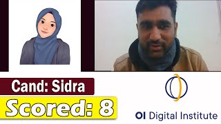 ELLT Speaking Module  Cand Sidra  Achieved 8 band in OIETC  Oxford English Test [upl. by Nasya]