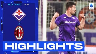 FiorentinaMilan 21  La Viola stun the Rossoneri in Florence Goals amp Highlights  Serie A 202223 [upl. by Codee]