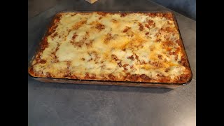 Recette  Lasagne Maison  cuisine cookingbylaila [upl. by Atiekal]