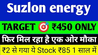 Suzlon energy stock ll suzlon energy Ltd share analysis 💯 कंपनी लेगी बड़ा जंप 💥 अब नही रूकेगा 🚀 [upl. by Ynnattirb]