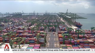 Singapores nonoil domestic exports grow 27 in September [upl. by Zendah]