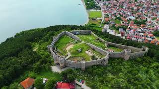 Lake Ohrid 4k Drone [upl. by Hpesoj]