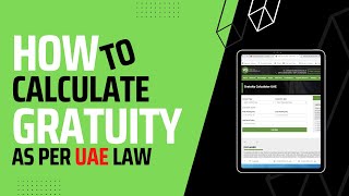 How to calculate your Gratuity in UAE  Latest Gratuity calculator 2023  Service Amount calculator [upl. by Silohcin]