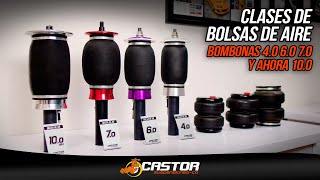 CLASES DE BOLSAS DE AIRE  CASTOR SUSPENSIONES [upl. by Theurich465]