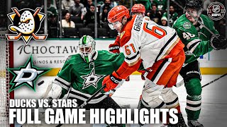 Anaheim Ducks vs Dallas Stars  Full Game Highlights  ESPN NHL [upl. by Storz473]