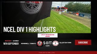 Wombwell Town Vs Ollerton Town 160923 [upl. by Earl919]