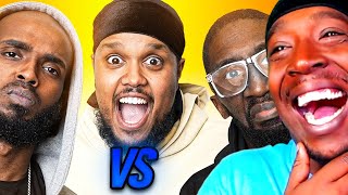 AMERICAN REACTS TO EPIC 1V1 RAP BATTLE  DARKEST MAN V SPECS [upl. by Anived]