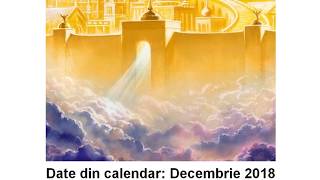 SărbătoriEvenimenteCalendar DECEMBRIE 2018 [upl. by Perusse]