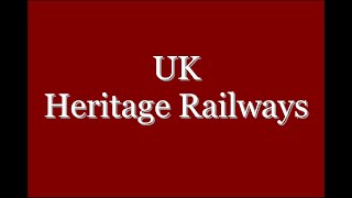 UK Heritage Railways Trailer [upl. by Peti]