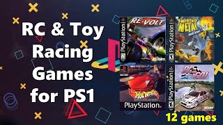 TOP 12 RC amp Toy Racing Games for Playstation 1 [upl. by Towney]