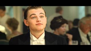 Titanic 3D  quotFirst Class Dinnerquot  Official Clip HD [upl. by Ihcalam]