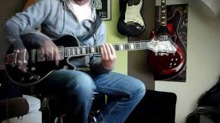 Review Hagstrom Super Swede Tremar H90S P90 on peavey classic 30  celestion g12h30 [upl. by Lalib]