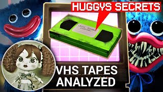 Poppy Playtime  All VHS Tapes Analyzed Poppy Playtime Secrets  Theories [upl. by Igig11]