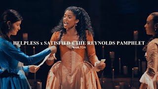 helpless x satisfied x the reynolds pamphlet AUDIO EDIT hamilton [upl. by Natanoy]