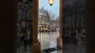 Que linda Paris 🗼☔⛈️ viajarcomigo2024 travel paris [upl. by Orian]