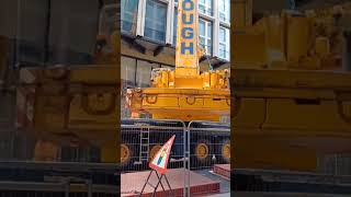 roadworks Repairs Cleaning Bishopsgate london July 2024 construction roadside crane workers [upl. by Cyb592]