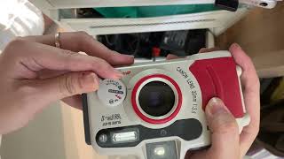 How to use the waterproof Canon Sure Shot WP1 [upl. by Sweatt]