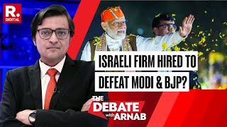 Foreign Interference In Indian Elections OpenAI Exposes AntiBJP Campaign  Debate With Arnab [upl. by Borreri]