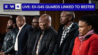 LIVE G4S accused members in the Thabo Bester case back in court [upl. by Aerdnael]