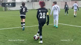 022524 Washington Premier B12 White vs Cascade FC B12 Green [upl. by Muire]