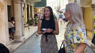 Corfu town beautiful citytravel corfugreece party youtubeshorts [upl. by Enyawal457]