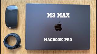 M3 Max Macbook UNBOXING and First Impression [upl. by Uke]