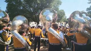 In the lot with LSU drumline and tubas [upl. by Iv95]