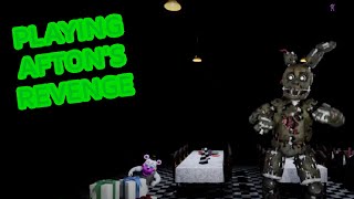 FNAF as William Afton  Aftons Revenge [upl. by Ahsyat246]