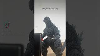 Godzilla Blocked Fortnite girlfriend stopmotion godzilla shmonsterarts [upl. by Benisch446]