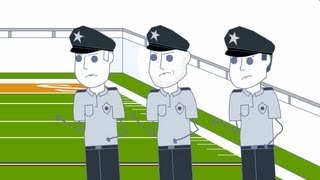 Rooster Teeth Animated Adventures  Burnies Drunk Touchdown [upl. by Zsolway210]