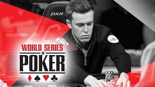 Set Under Set Coolers Cliff Josephy  2016 WSOP Main Event Final Table  PokerGO [upl. by Ennywg]