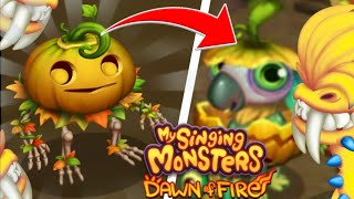 COMO FAZER O PUNKELETO BEBÊ NO MY SINGING MONSTERS DAWN OF FIRE  Tudo sobre o Espetráculo Junior [upl. by Michella822]