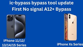 First no signal A12 bypass with icbypasstool Paid [upl. by Philan]