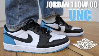 BEST JORDAN 1 LOW THIS YEAR  JORDAN 1 LOW OG UNC REVIEW amp ON FEET [upl. by Shaffert49]