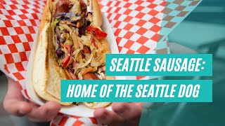 Meet the Seattle Dog A Hot Dog Topped with Cream Cheese and Onions [upl. by Martijn983]