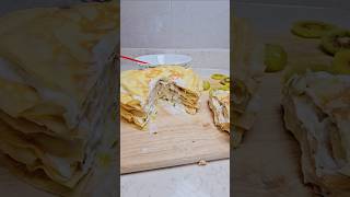 How to make crepe cake at home [upl. by Faust]