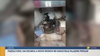 Piazzale Como una discarica a rischio incendio nei garage delle palazzine popolari [upl. by Ettedualc]