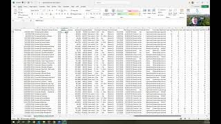 Inserting year and month columns into Excel [upl. by Abana519]