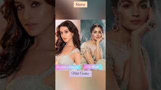 Shraddha vs alia 💙 shorts shortsfeed comparison subscribemychannel subscribe aliabhatt [upl. by Aljan951]