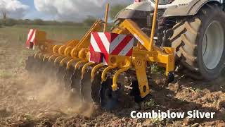 Combiplow Silver 3 m fixe et combimulch  Agrisem [upl. by Baese]