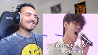 Taehyung singing “Coward” amp “Drunken Truth” in Run BTS ep 153 Reaction [upl. by Shutz]