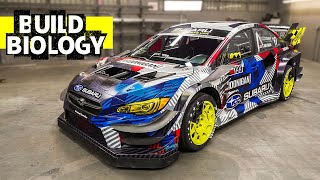 The Wildest Subaru WRX STI Ever Built Travis Pastrana’s 862hp Gymkhana Car [upl. by Enilrem393]