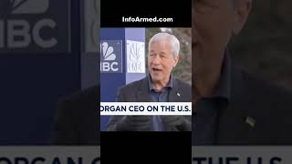 JP Morgan CEO Jamie Dimon Wants Democrats To Respect Trump Voters [upl. by Nauqyaj478]