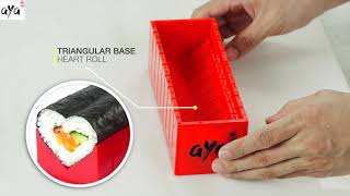 Aya Sushi Making Kit Sushi Maker [upl. by Larry]