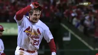 Raw version of David Freeses walk off home run  2011 WS G6 no commentary [upl. by Iphigenia]